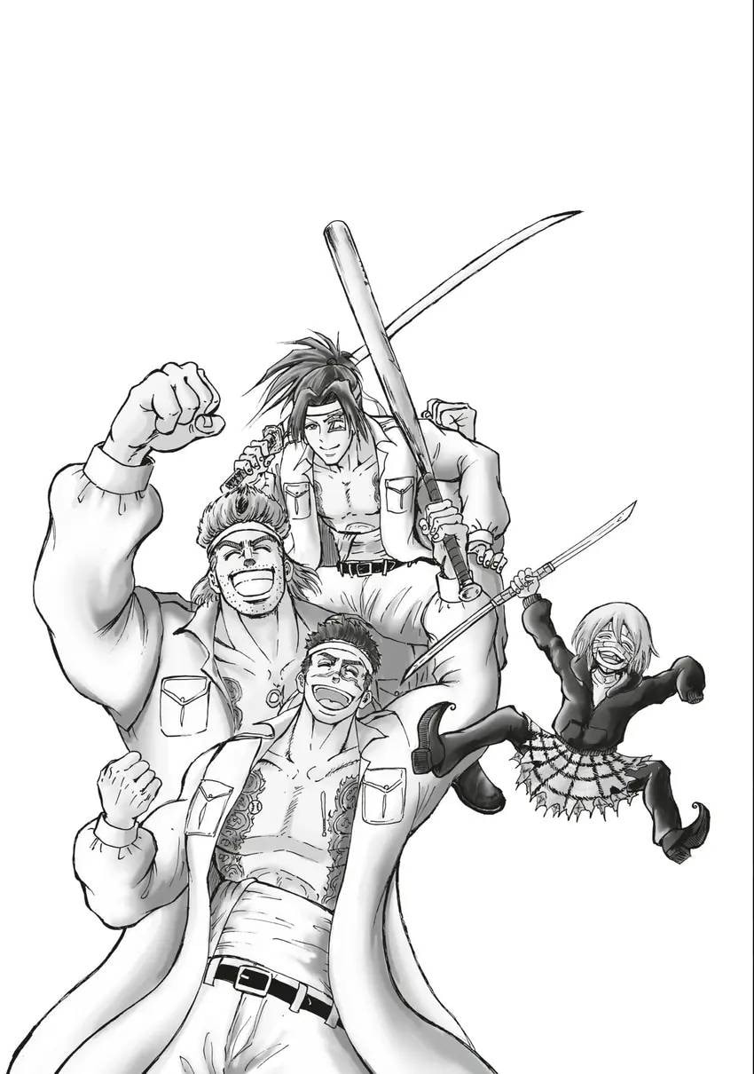 Read Ninja vs. Gokudo chapter 0 image 199 on Lezhin