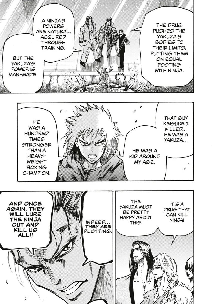 Read Ninja vs. Gokudo chapter 0 image 21 on Lezhin