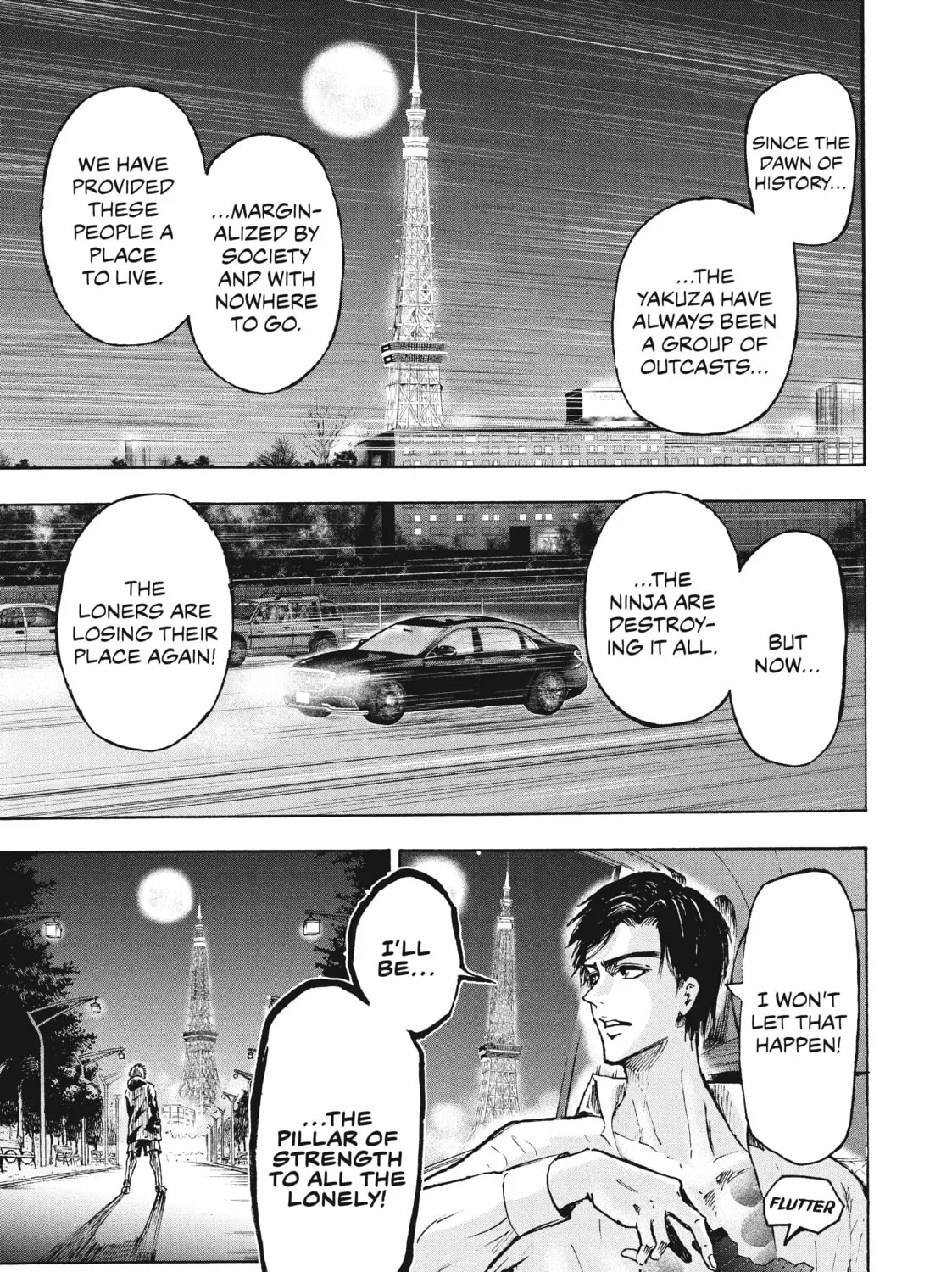 Read Ninja vs. Gokudo chapter 1 image 104 on Lezhin