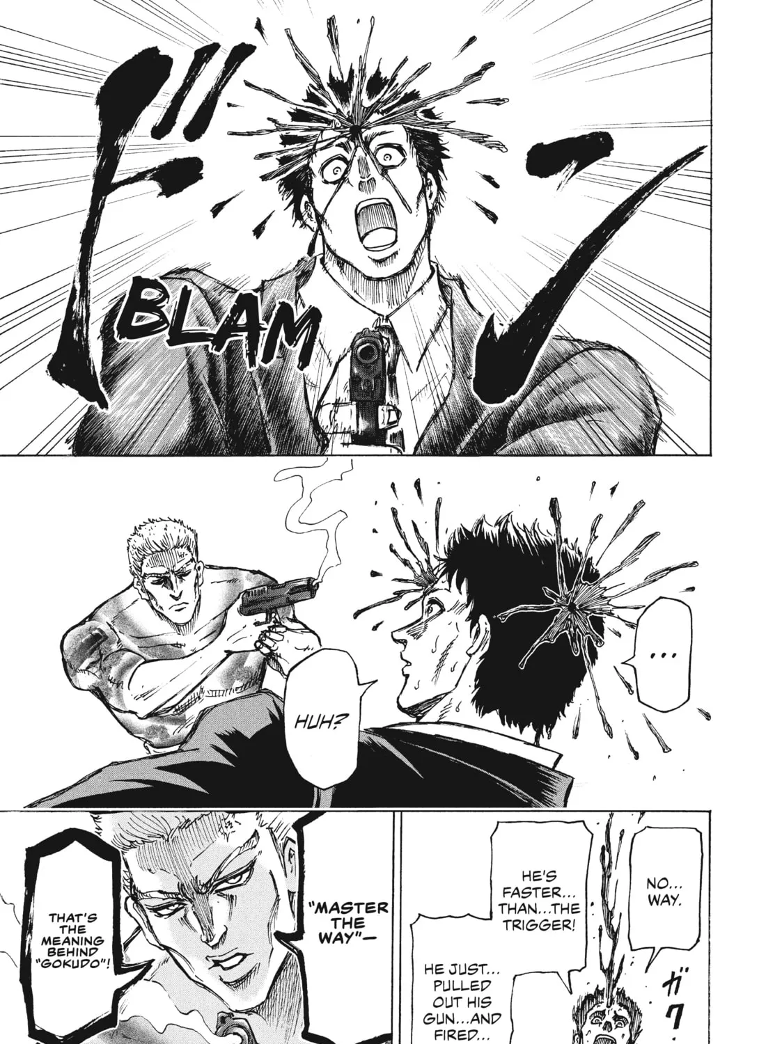 Read Ninja vs. Gokudo chapter 1 image 36 on Lezhin