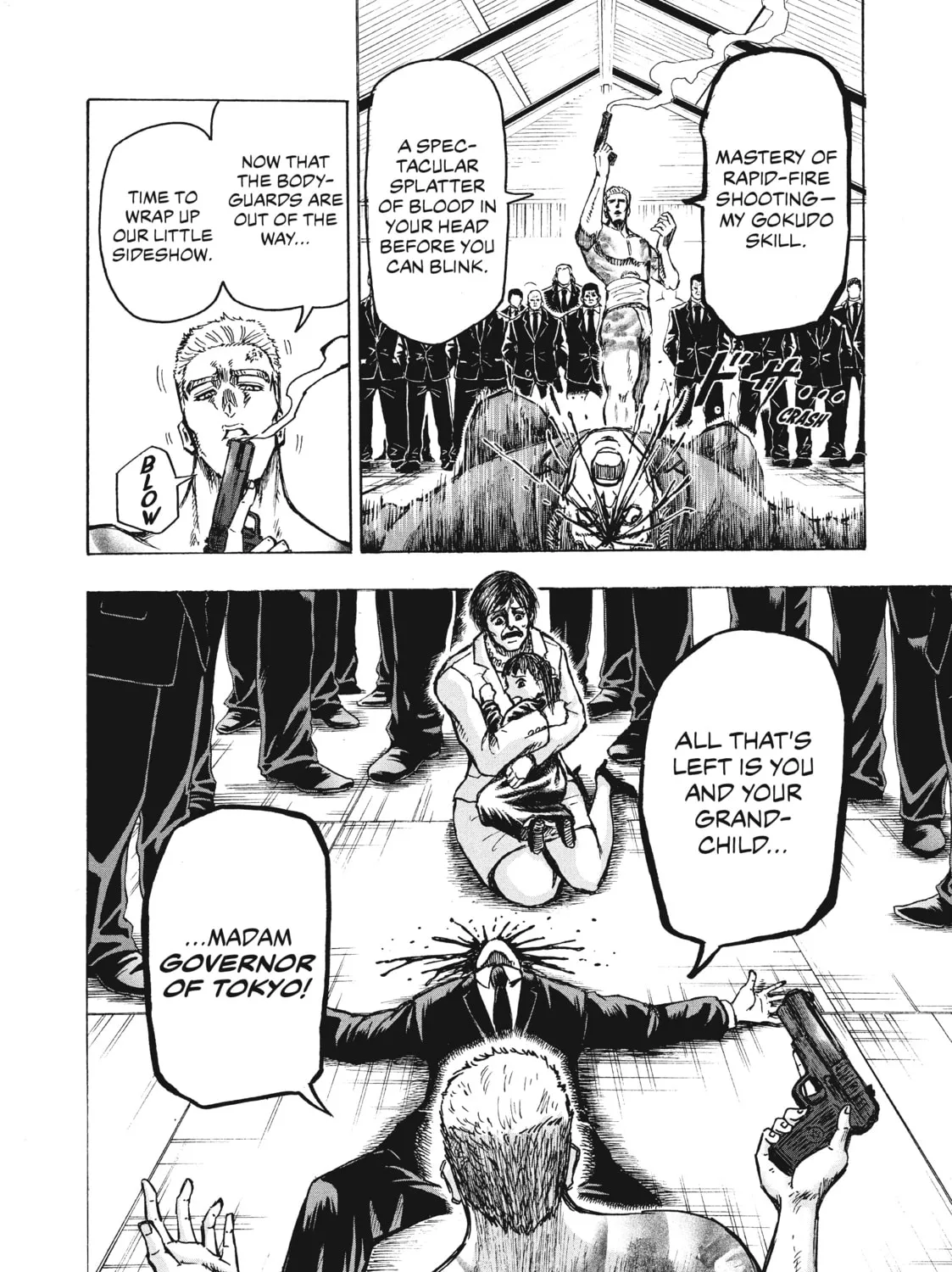 Read Ninja vs. Gokudo chapter 1 image 38 on Lezhin