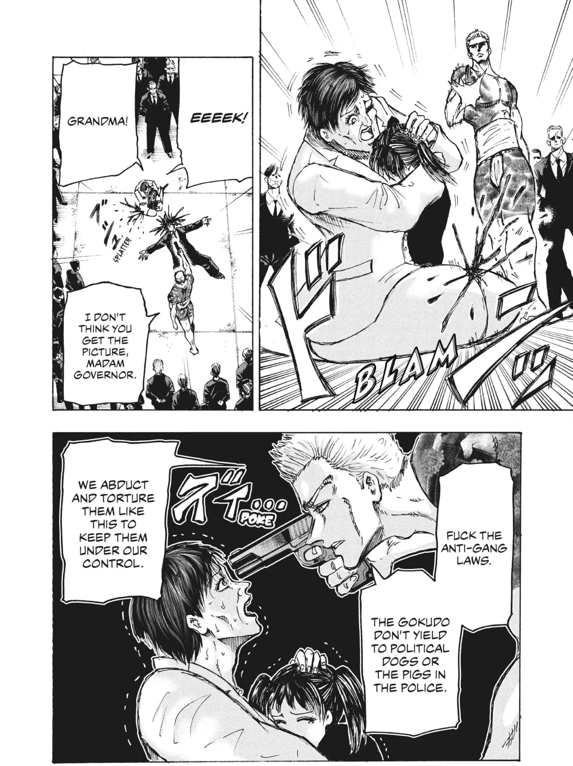 Read Ninja vs. Gokudo chapter 1 image 42 on Lezhin
