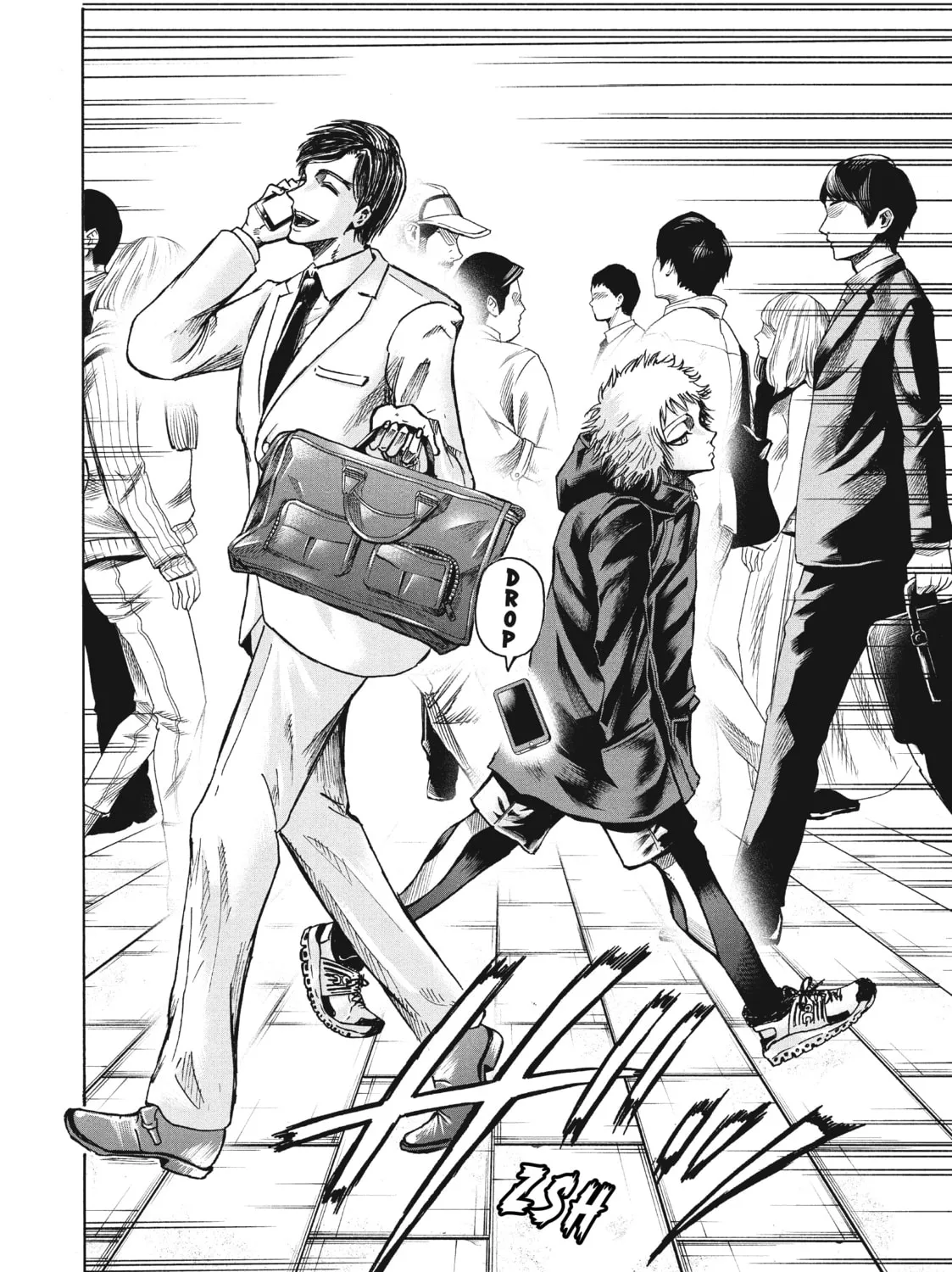 Read Ninja vs. Gokudo chapter 1 image 6 on Lezhin