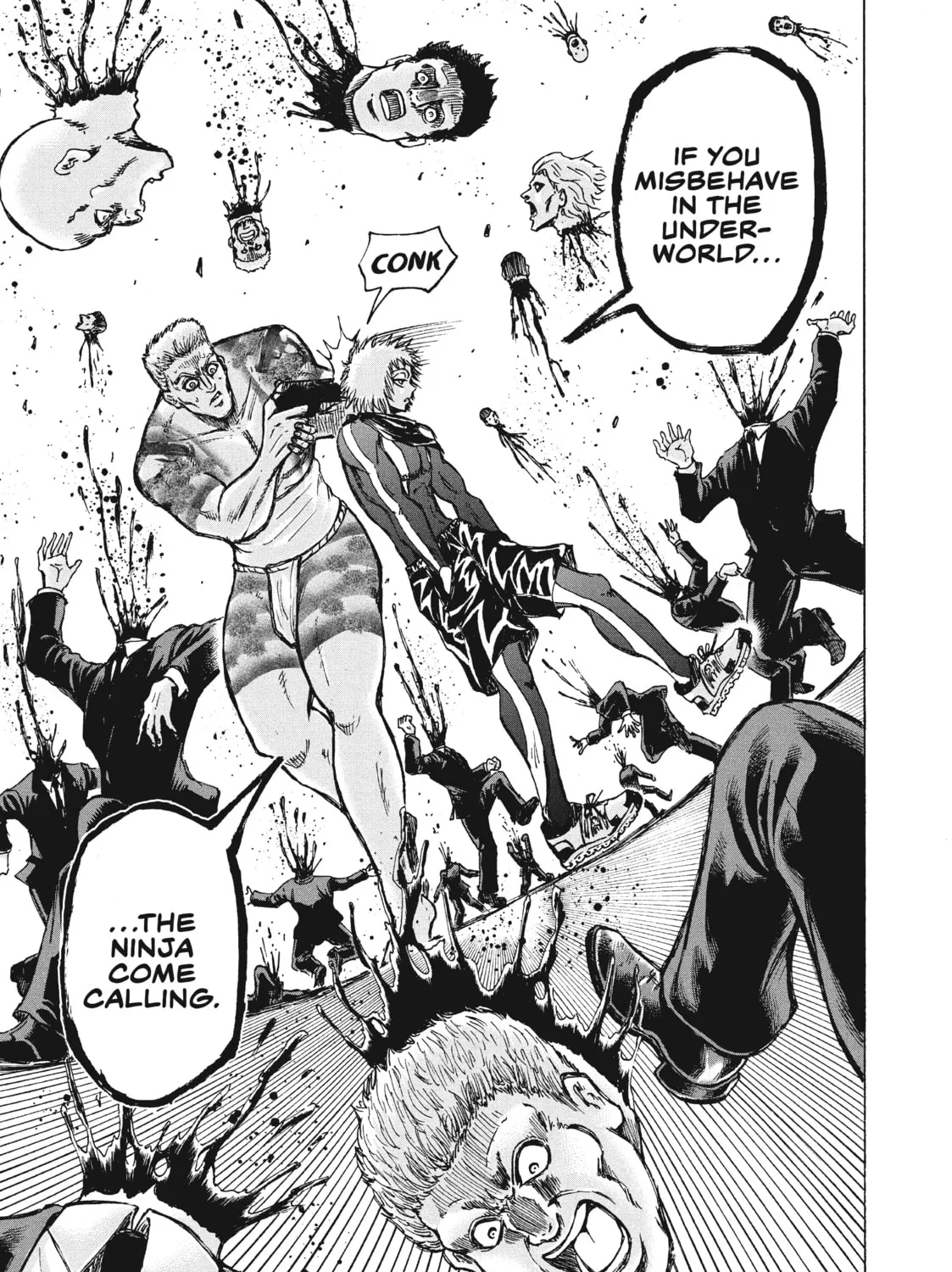 Read Ninja vs. Gokudo chapter 1 image 60 on Lezhin