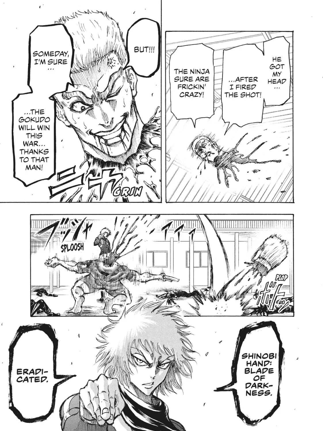 Read Ninja vs. Gokudo chapter 1 image 72 on Lezhin