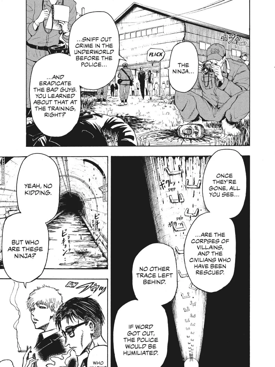 Read Ninja vs. Gokudo chapter 1 image 76 on Lezhin
