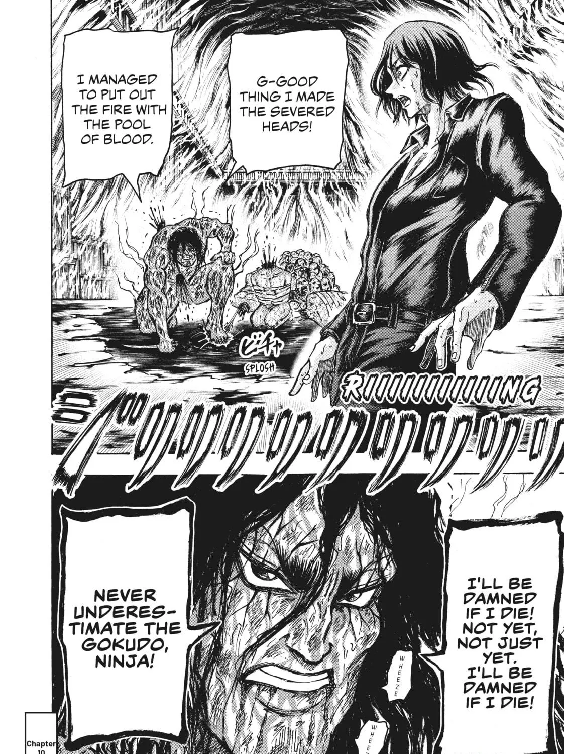 Read Ninja vs. Gokudo chapter 10 image 34 on Lezhin