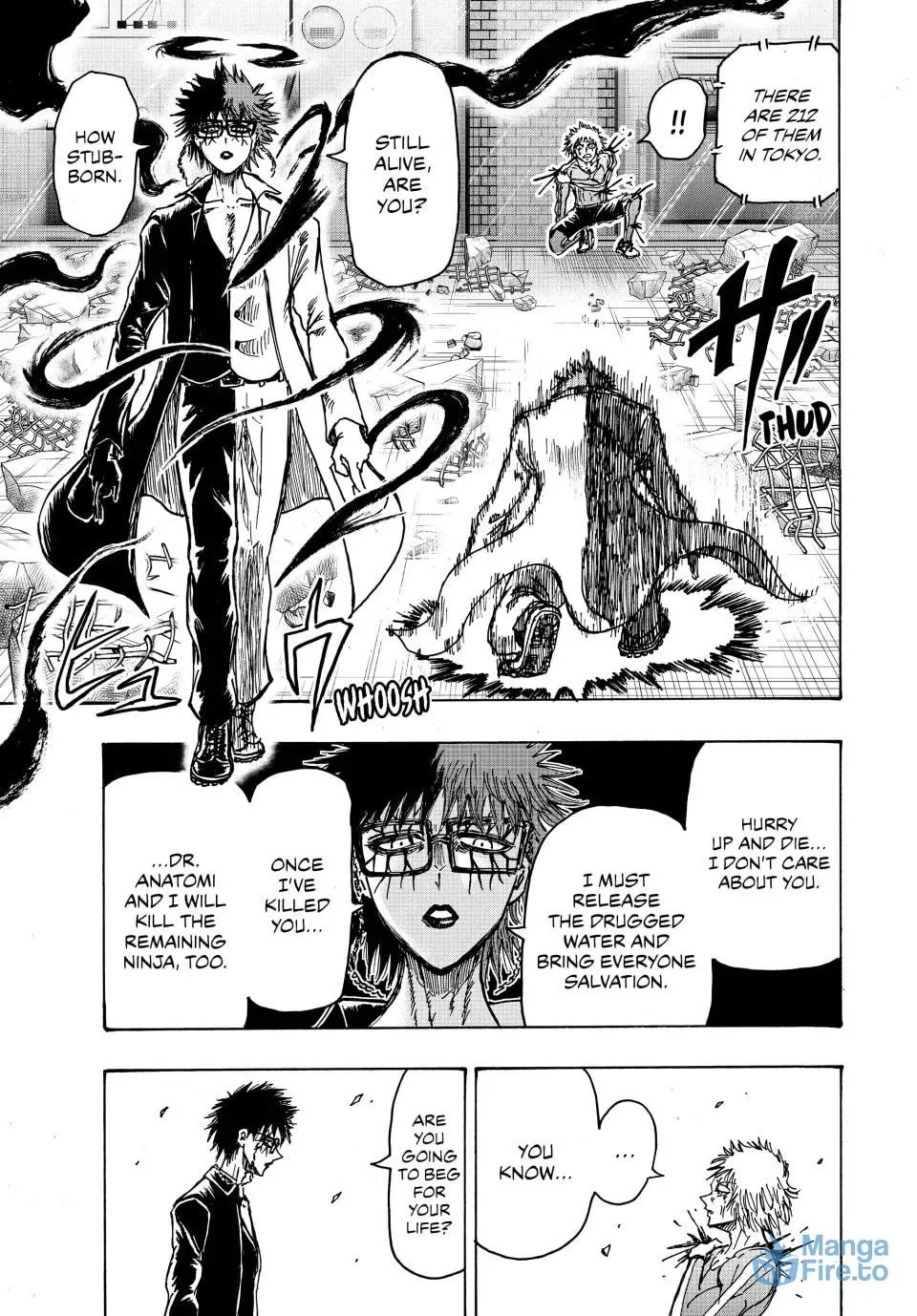 Read Ninja vs. Gokudo chapter 104 image 11 on Lezhin