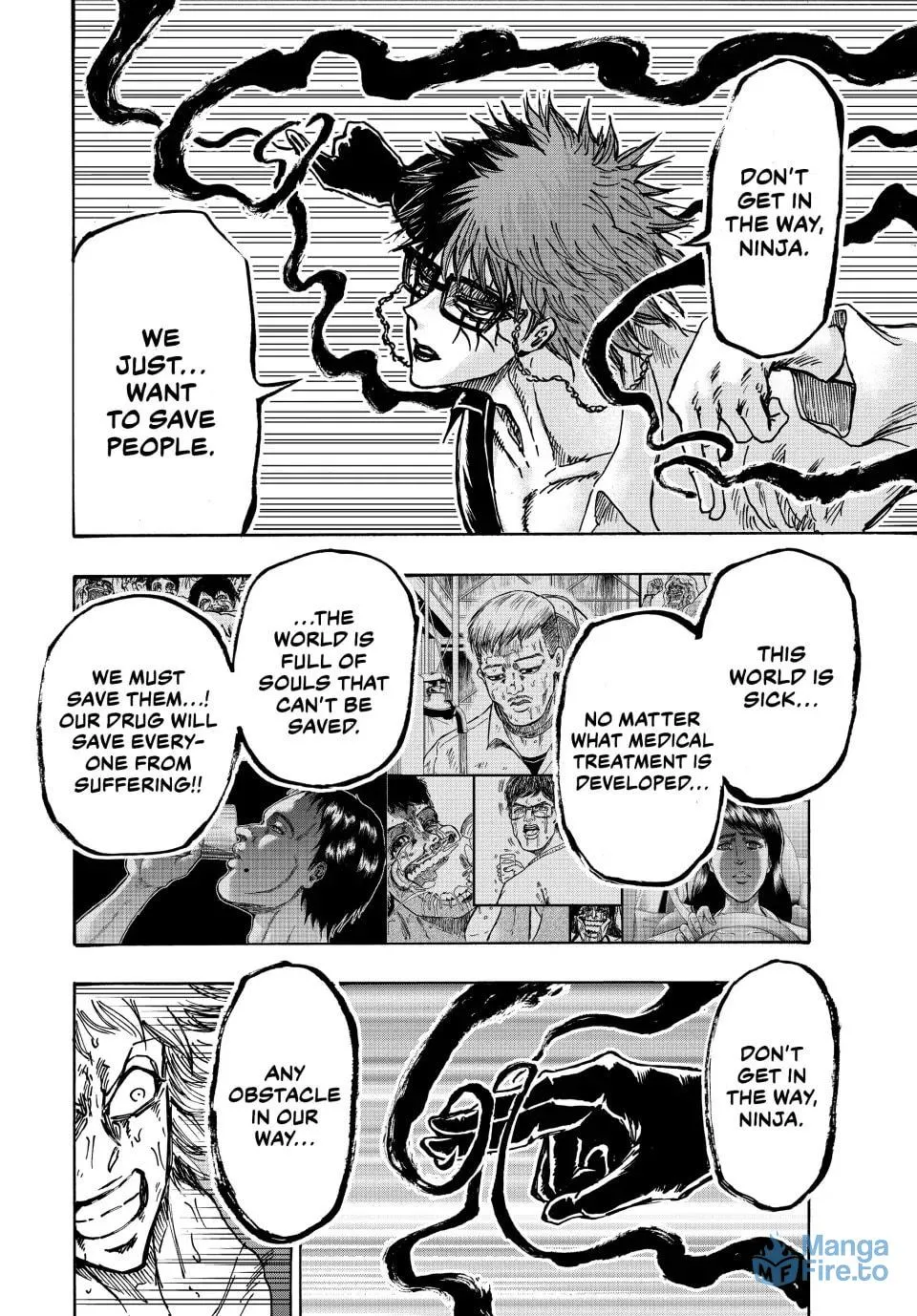 Read Ninja vs. Gokudo chapter 104 image 8 on Lezhin