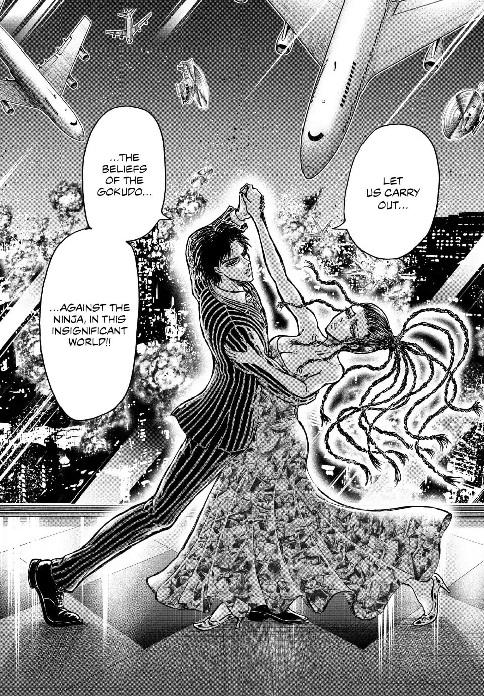 Read Ninja vs. Gokudo chapter 105 image 3 on Lezhin