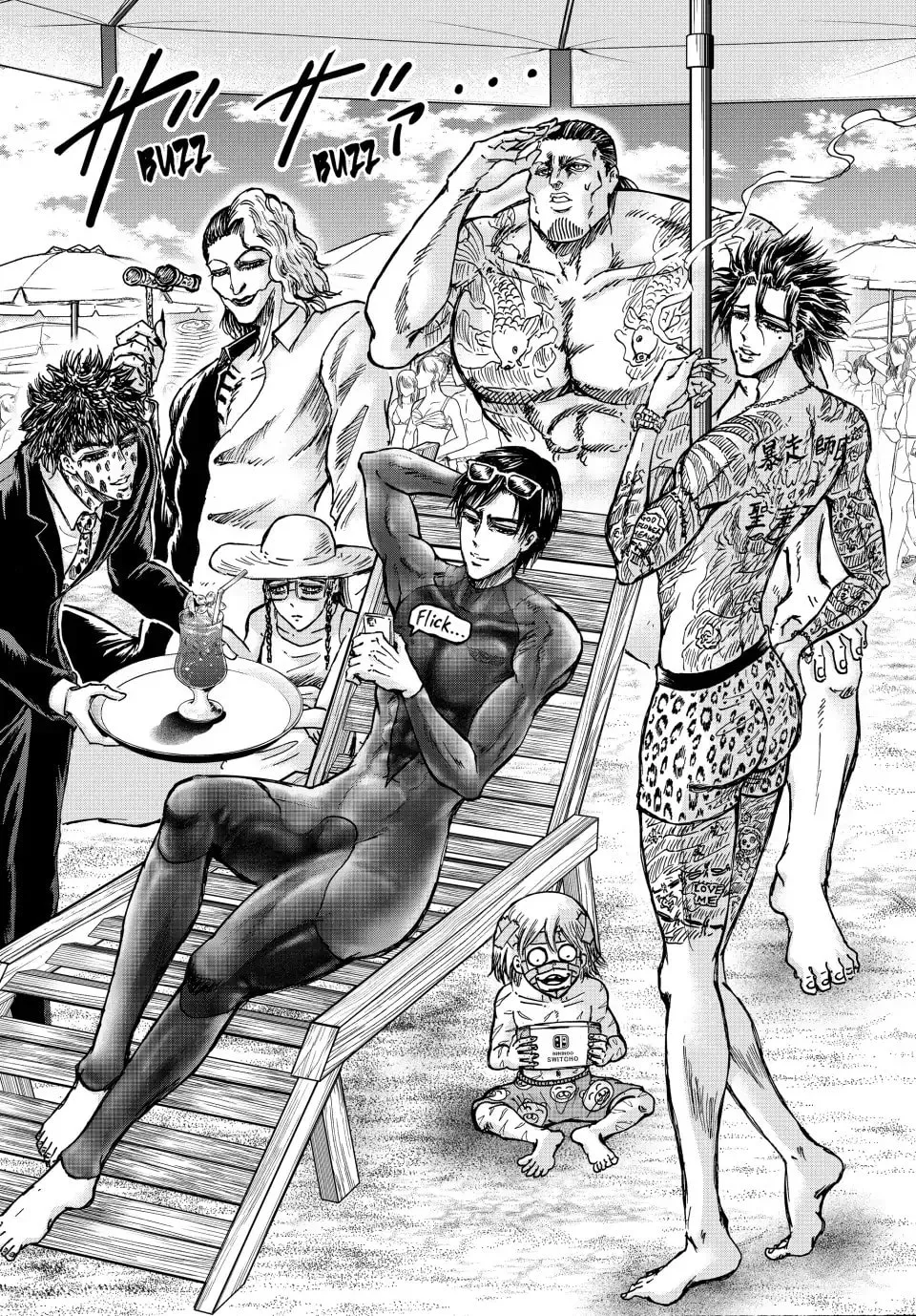 Read Ninja vs. Gokudo chapter 108 image 1 on Lezhin