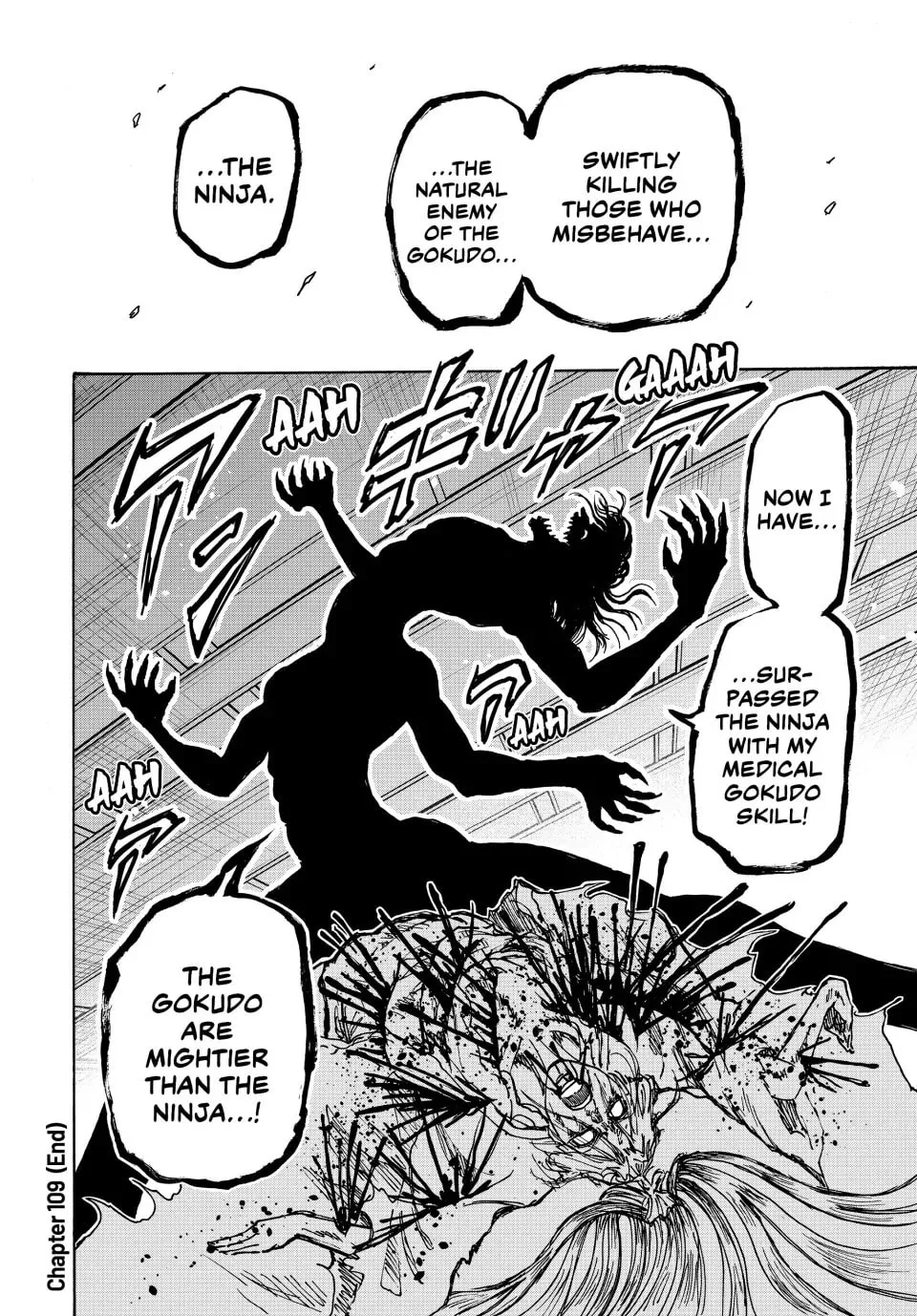 Read Ninja vs. Gokudo chapter 109 image 13 on Lezhin