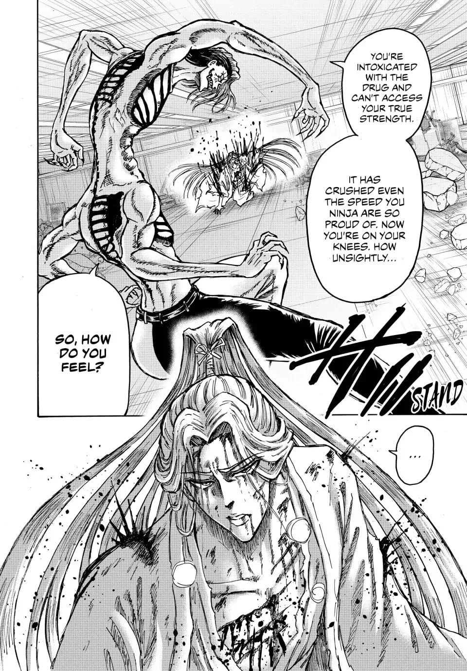Read Ninja vs. Gokudo chapter 110 image 1 on Lezhin