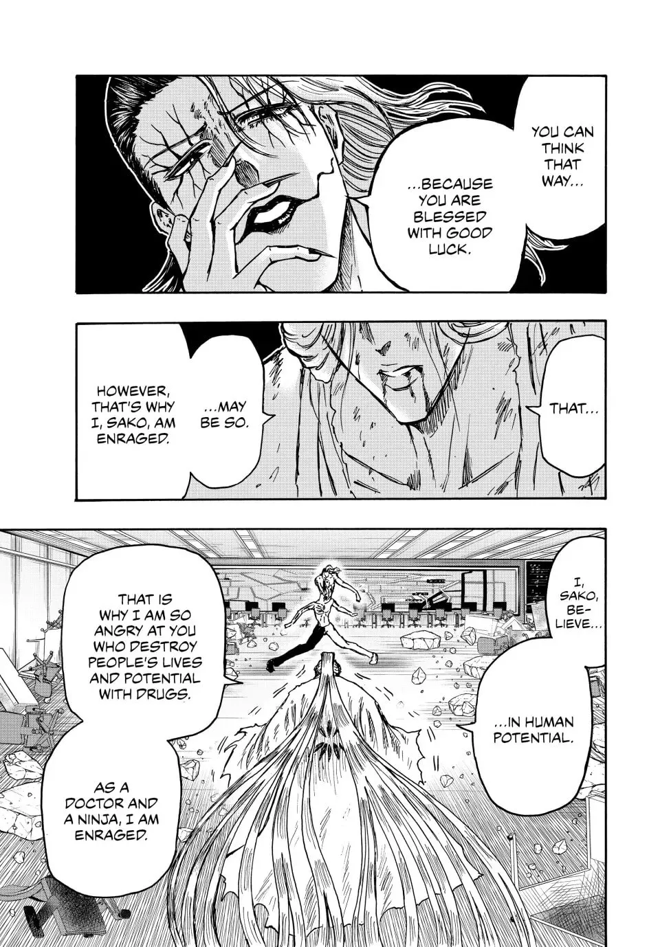 Read Ninja vs. Gokudo chapter 110 image 4 on Lezhin