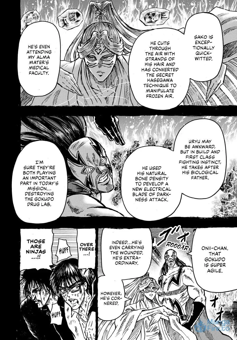 Read Ninja vs. Gokudo chapter 115 image 17 on Lezhin