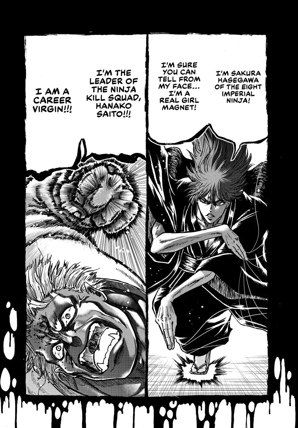 Read Ninja vs. Gokudo chapter 116 image 1 on Lezhin