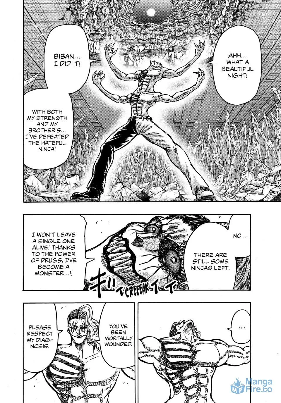 Read Ninja vs. Gokudo chapter 117 image 14 on Lezhin