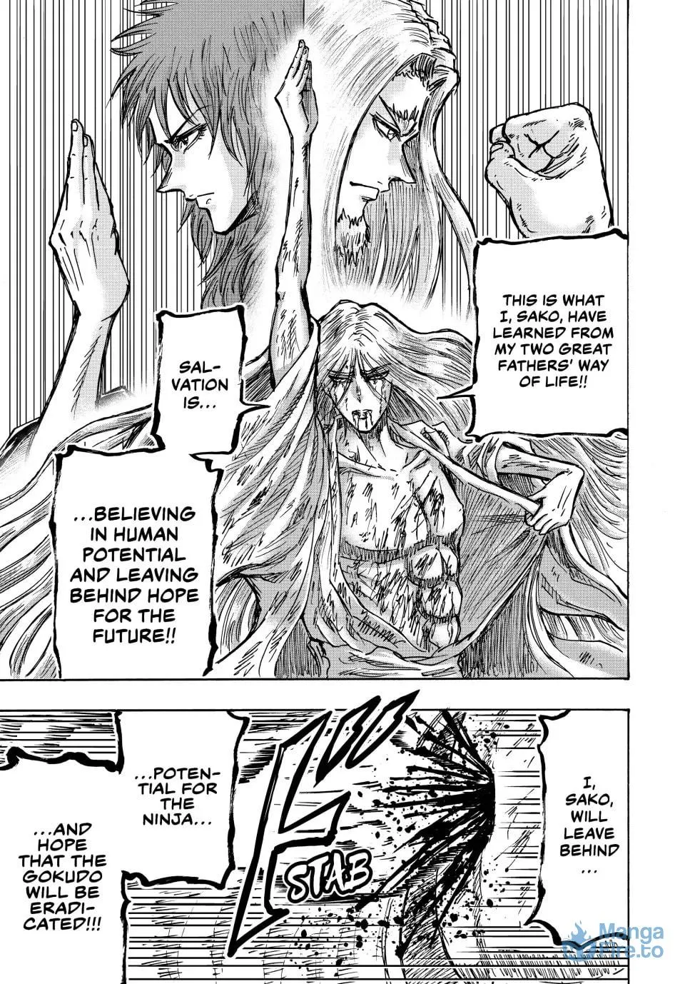 Read Ninja vs. Gokudo chapter 117 image 17 on Lezhin