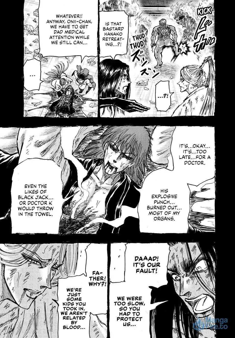 Read Ninja vs. Gokudo chapter 117 image 5 on Lezhin