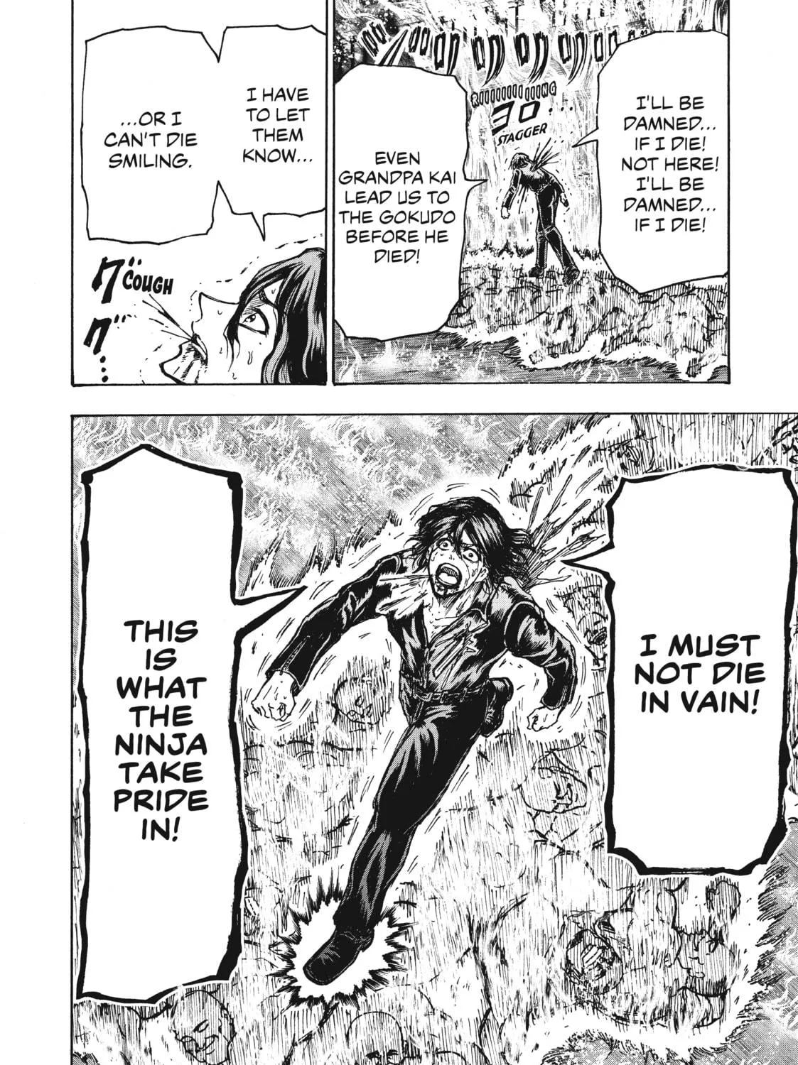 Read Ninja vs. Gokudo chapter 12 image 22 on Lezhin