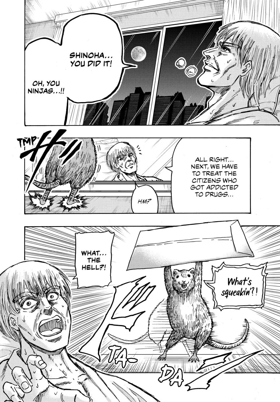 Read Ninja vs. Gokudo chapter 122 image 1 on Lezhin