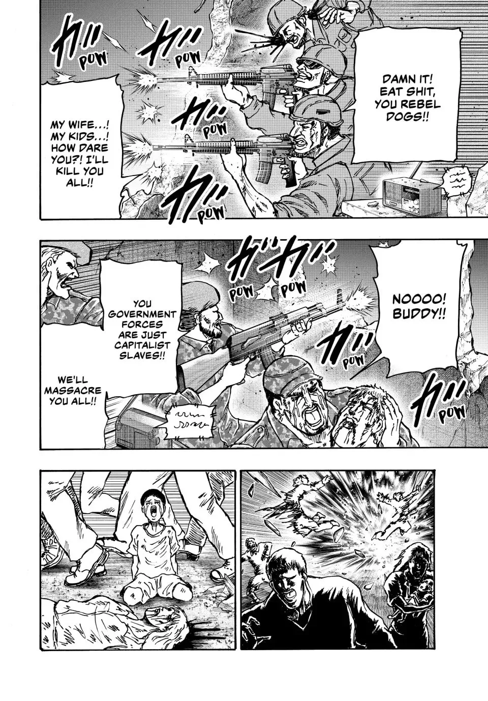 Read Ninja vs. Gokudo chapter 124 image 1 on Lezhin