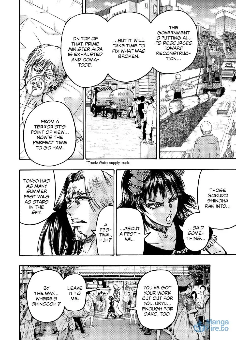 Read Ninja vs. Gokudo chapter 125 image 8 on Lezhin