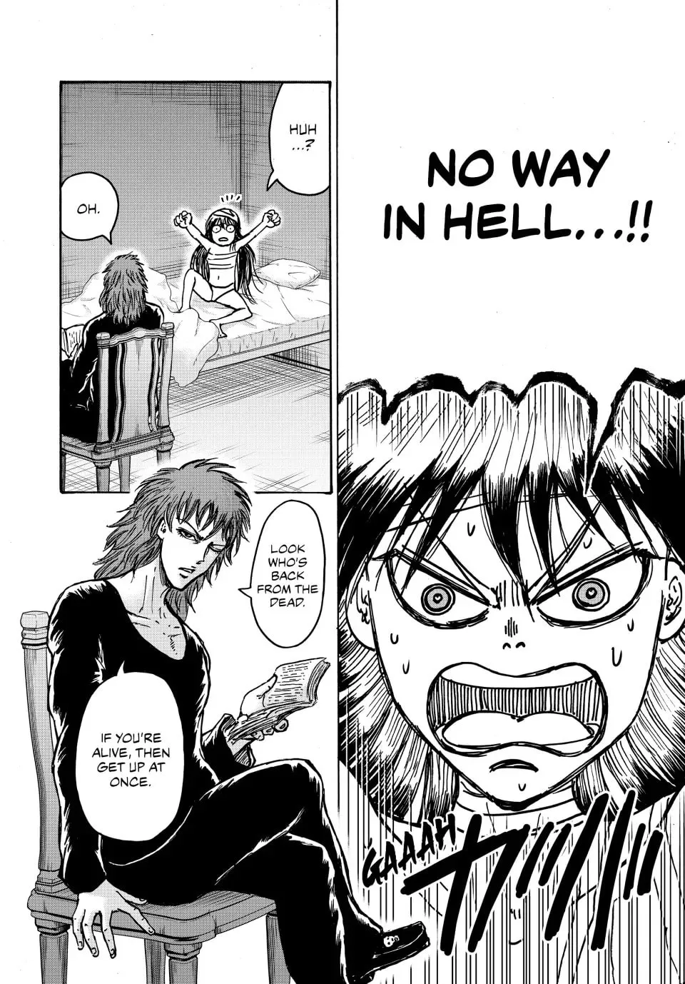 Read Ninja vs. Gokudo chapter 129 image 12 on Lezhin