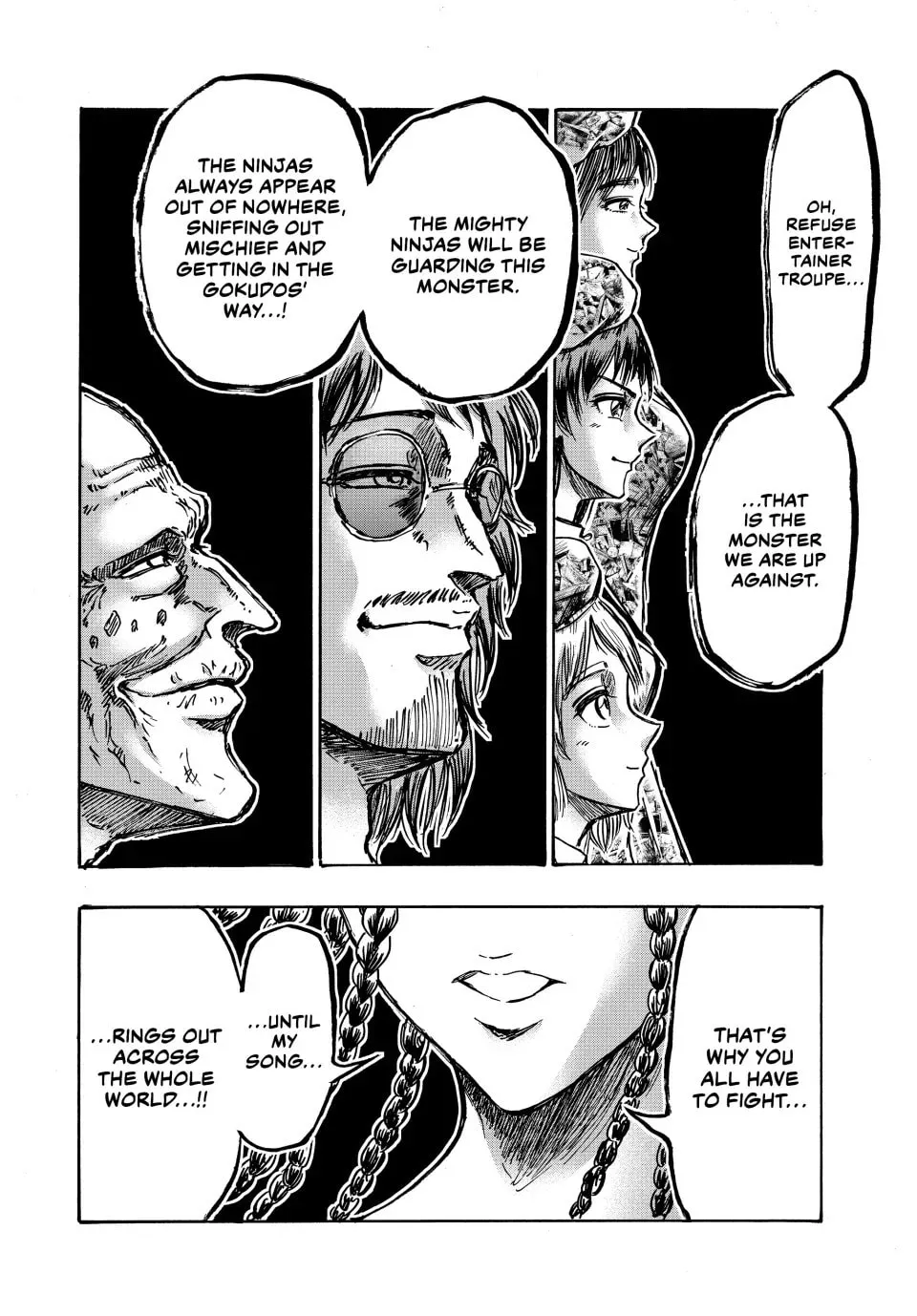 Read Ninja vs. Gokudo chapter 129 image 6 on Lezhin