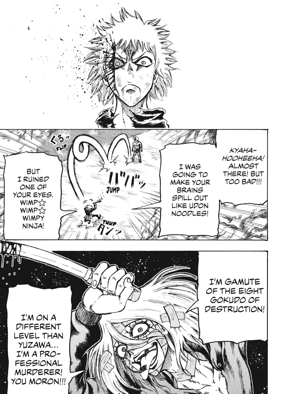 Read Ninja vs. Gokudo chapter 13 image 24 on Lezhin