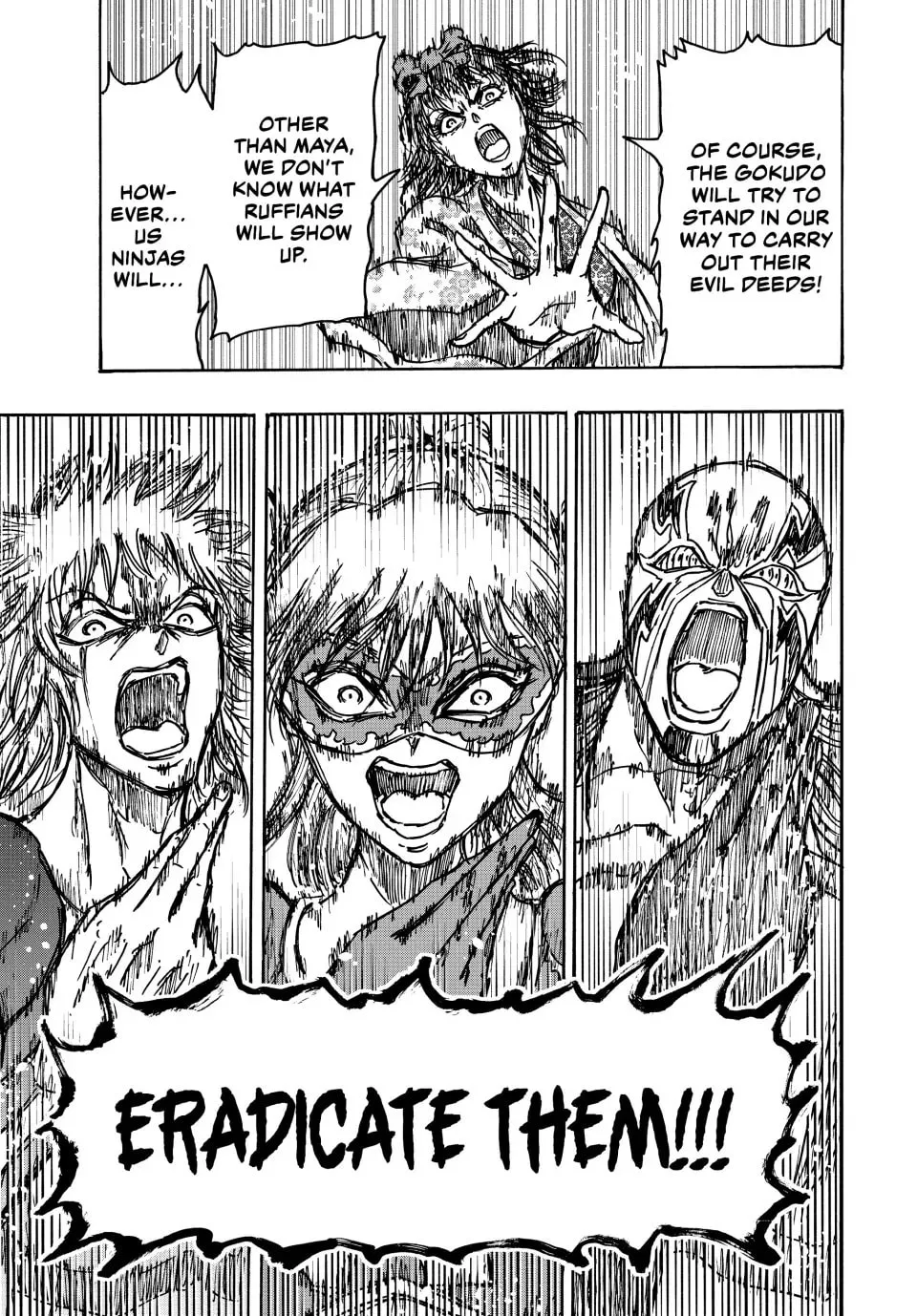 Read Ninja vs. Gokudo chapter 130 image 7 on Lezhin