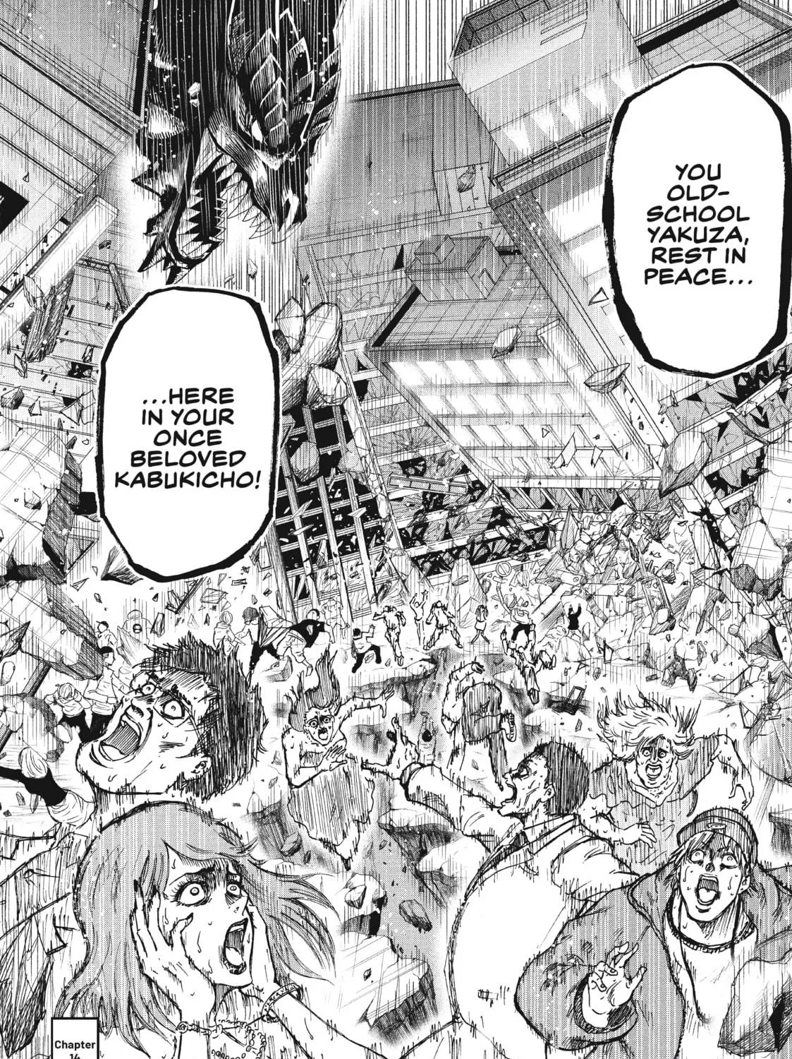 Read Ninja vs. Gokudo chapter 14 image 34 on Lezhin