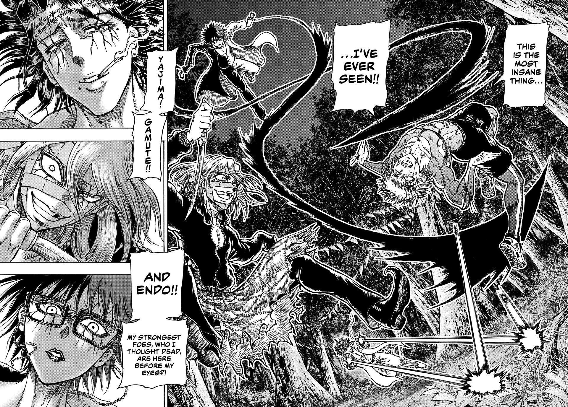 Read Ninja vs. Gokudo chapter 140 image 3 on Lezhin
