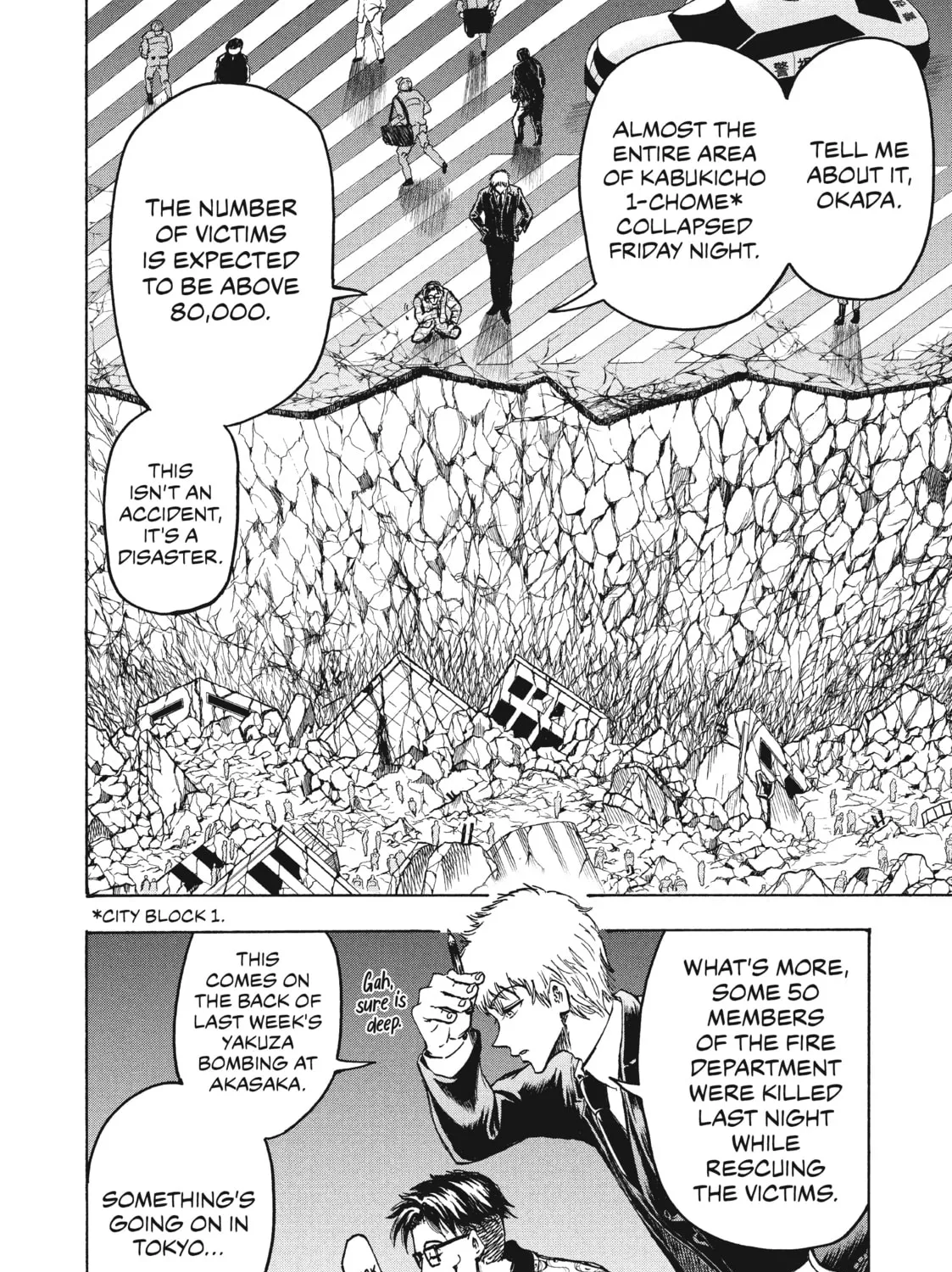 Read Ninja vs. Gokudo chapter 16 image 2 on Lezhin