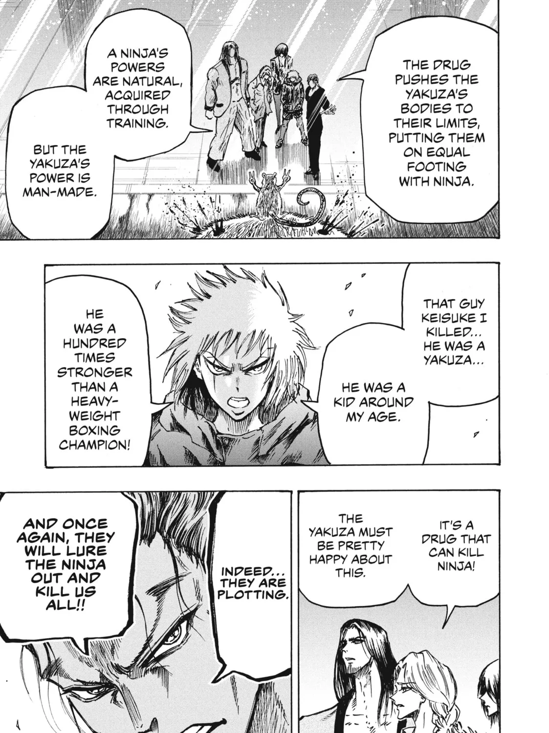 Read Ninja vs. Gokudo chapter 18 image 36 on Lezhin
