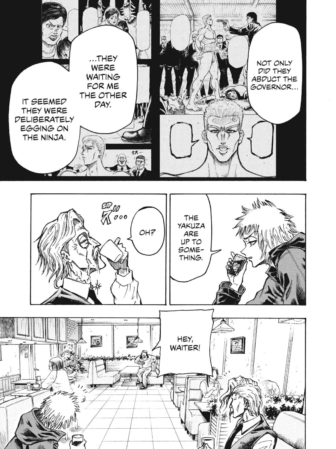 Read Ninja vs. Gokudo chapter 2 image 16 on Lezhin