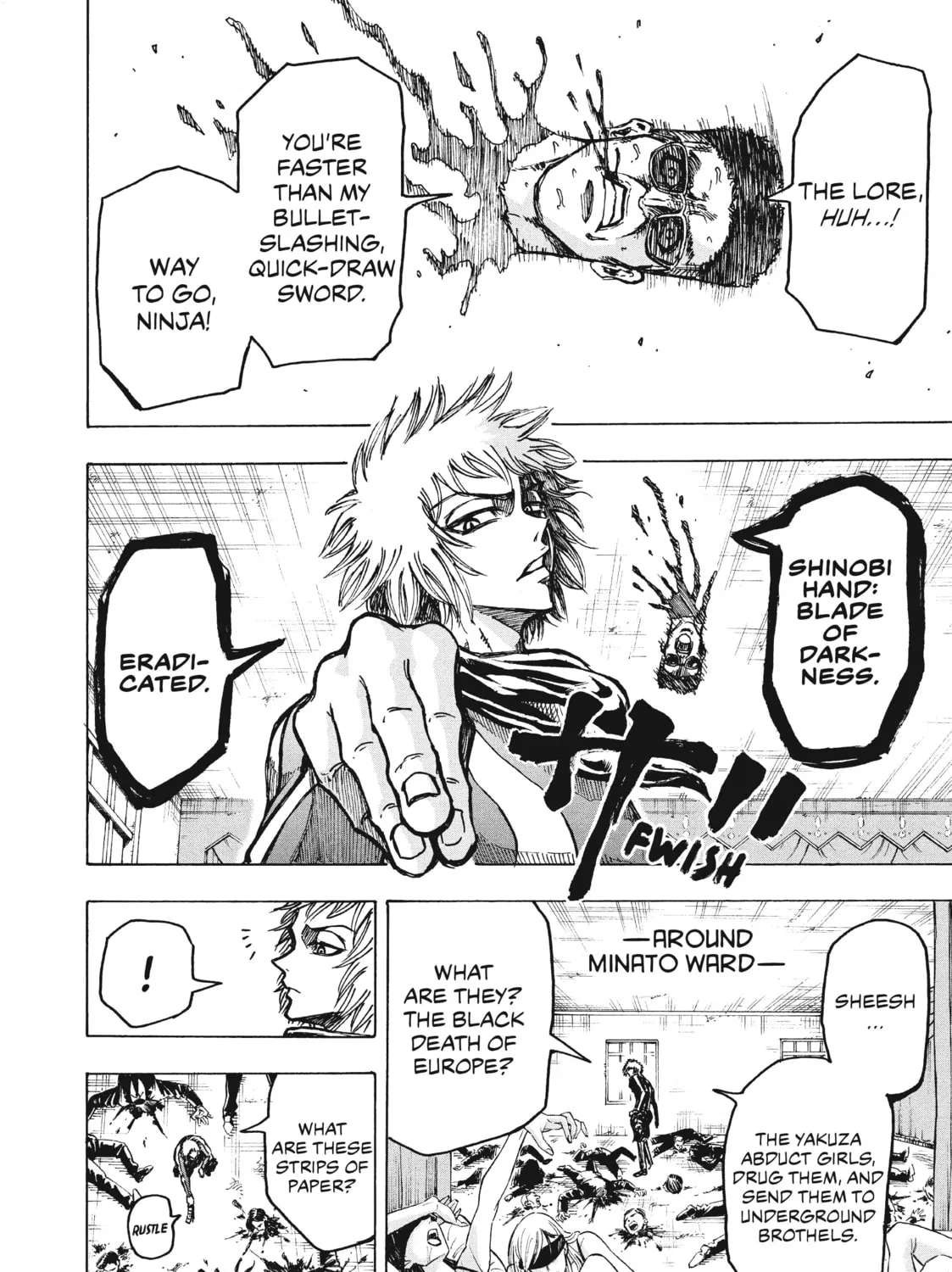 Read Ninja vs. Gokudo chapter 2 image 2 on Lezhin