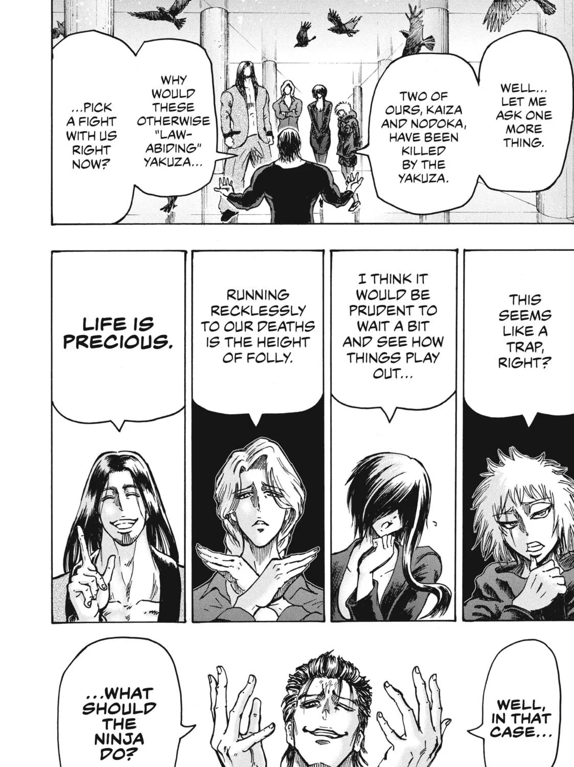 Read Ninja vs. Gokudo chapter 23 image 4 on Lezhin