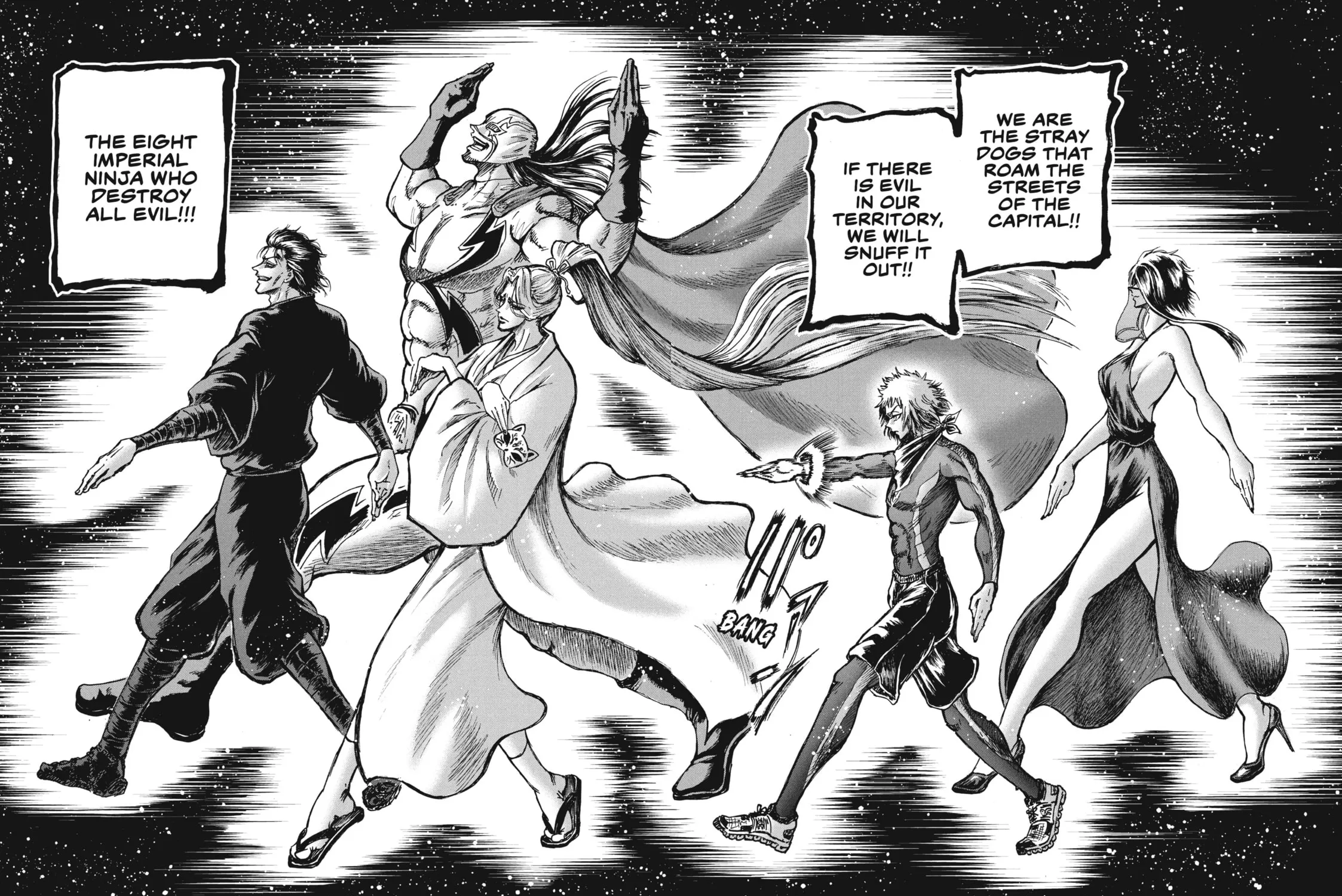 Read Ninja vs. Gokudo chapter 23 image 8 on Lezhin