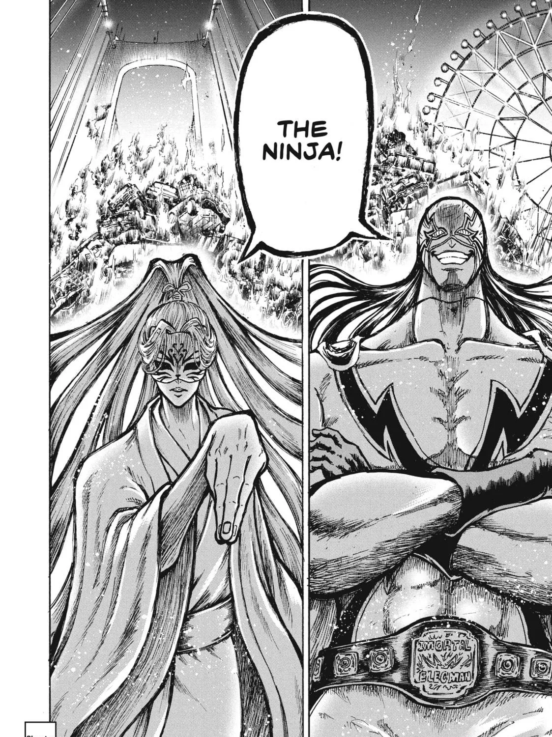 Read Ninja vs. Gokudo chapter 24 image 34 on Lezhin