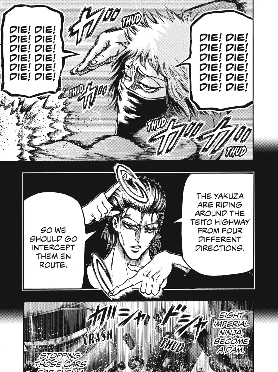 Read Ninja vs. Gokudo chapter 24 image 8 on Lezhin