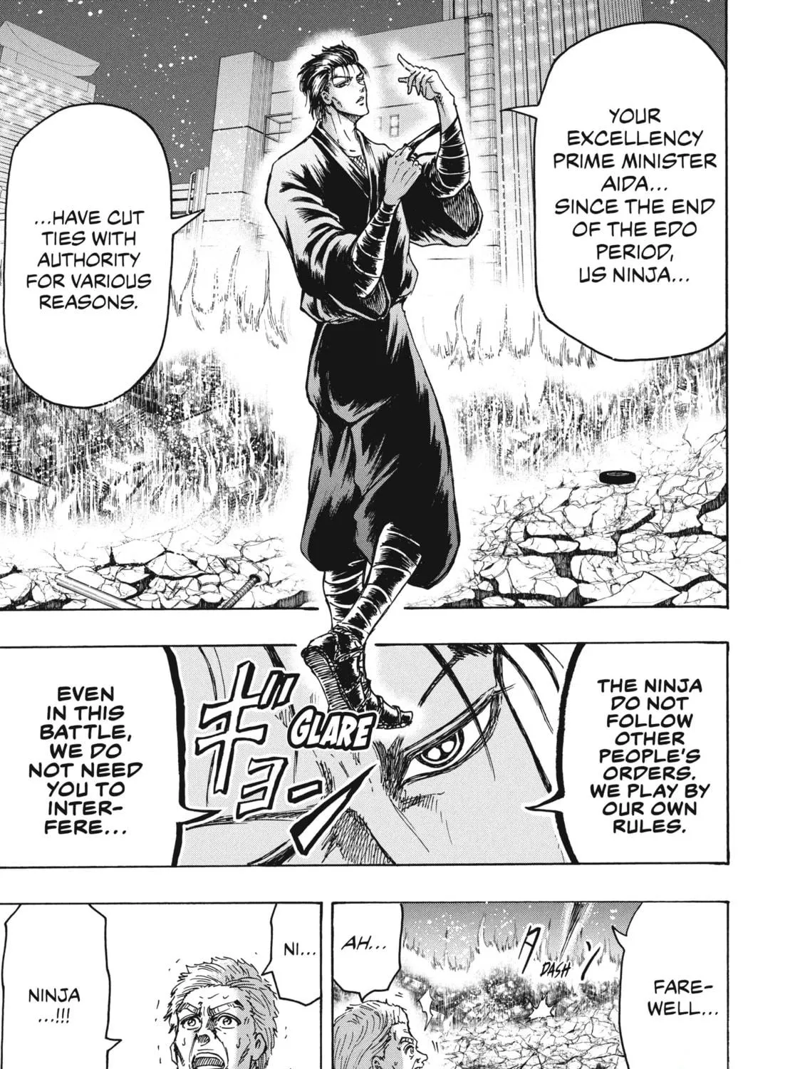Read Ninja vs. Gokudo chapter 29 image 4 on Lezhin