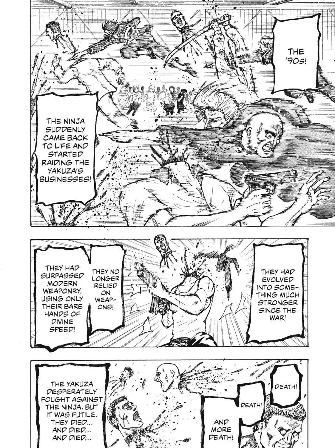 Read Ninja vs. Gokudo chapter 3 image 16 on Lezhin