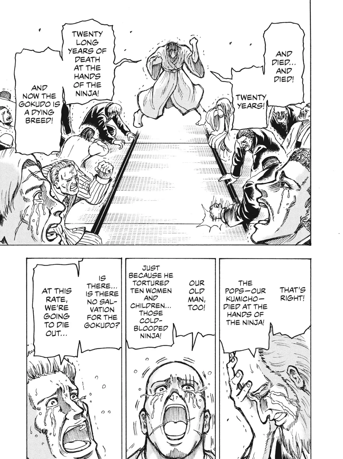 Read Ninja vs. Gokudo chapter 3 image 18 on Lezhin