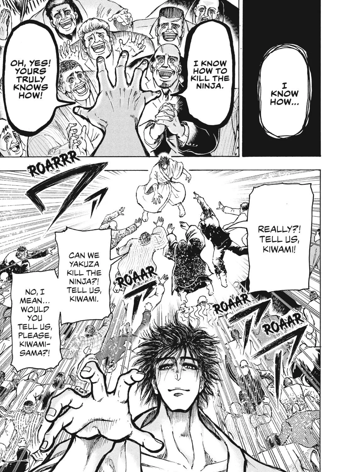 Read Ninja vs. Gokudo chapter 3 image 22 on Lezhin