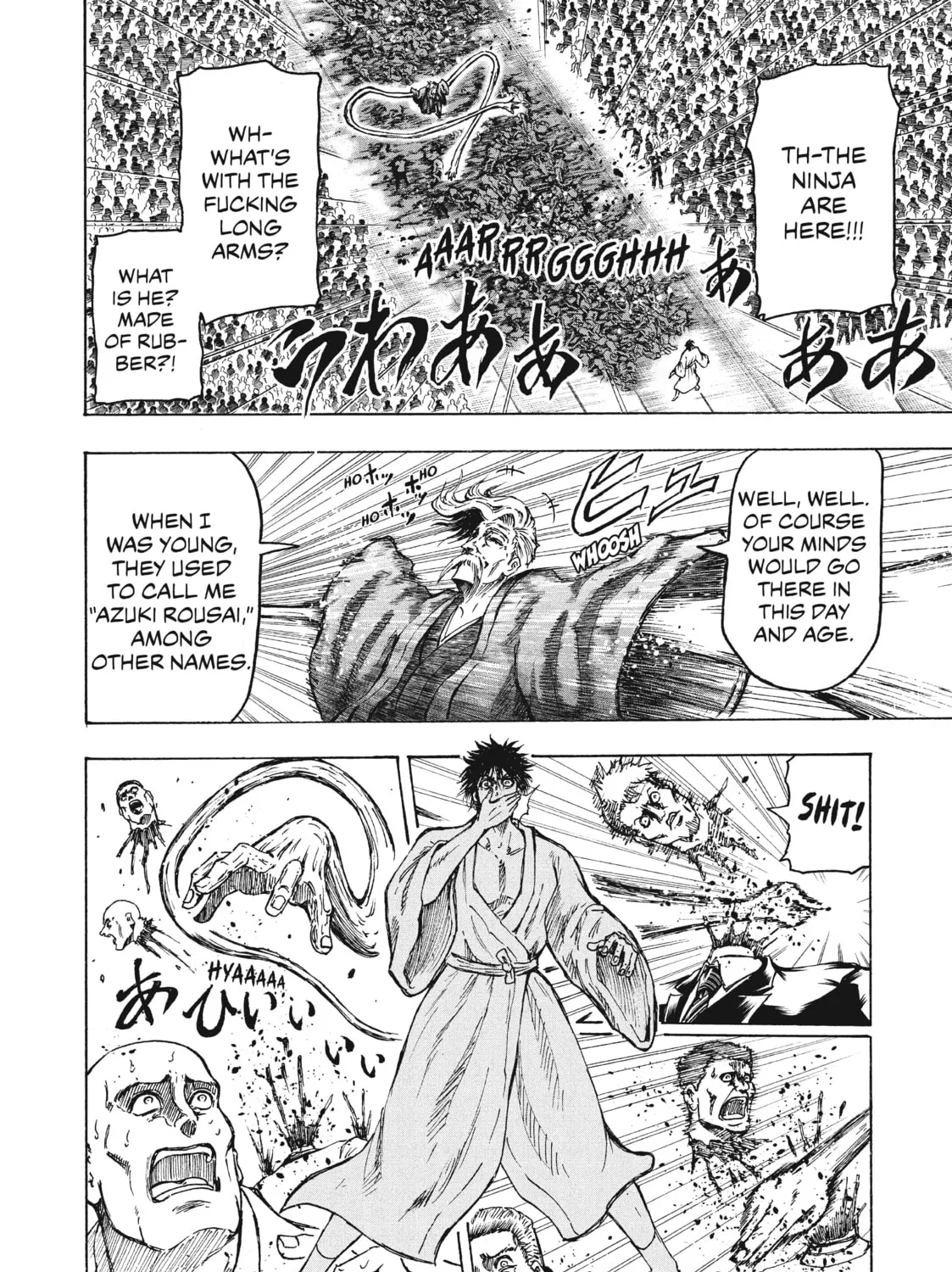 Read Ninja vs. Gokudo chapter 3 image 32 on Lezhin