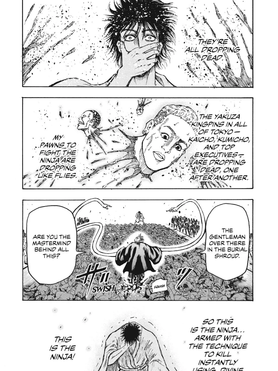 Read Ninja vs. Gokudo chapter 3 image 34 on Lezhin