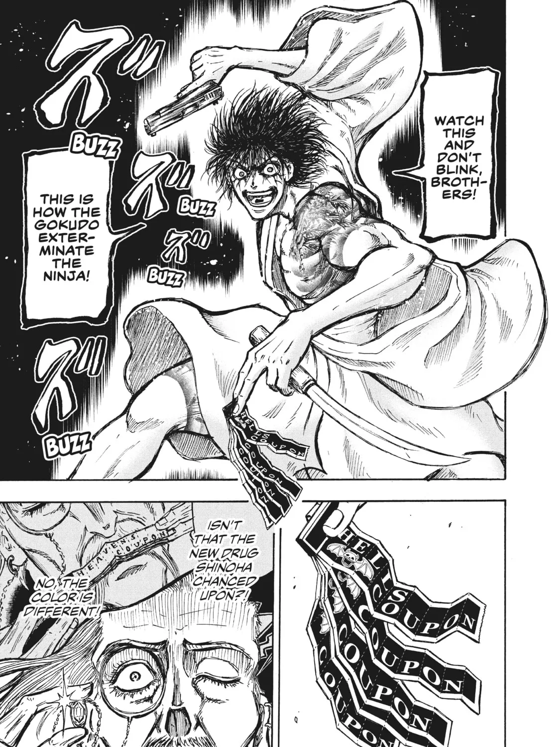 Read Ninja vs. Gokudo chapter 3 image 38 on Lezhin