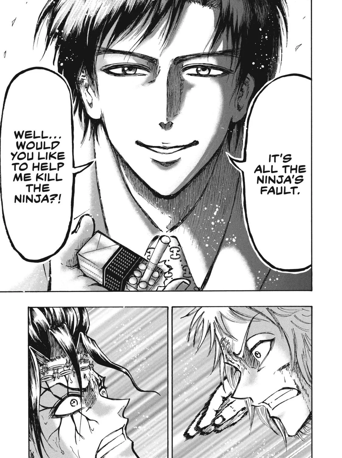 Read Ninja vs. Gokudo chapter 32 image 28 on Lezhin