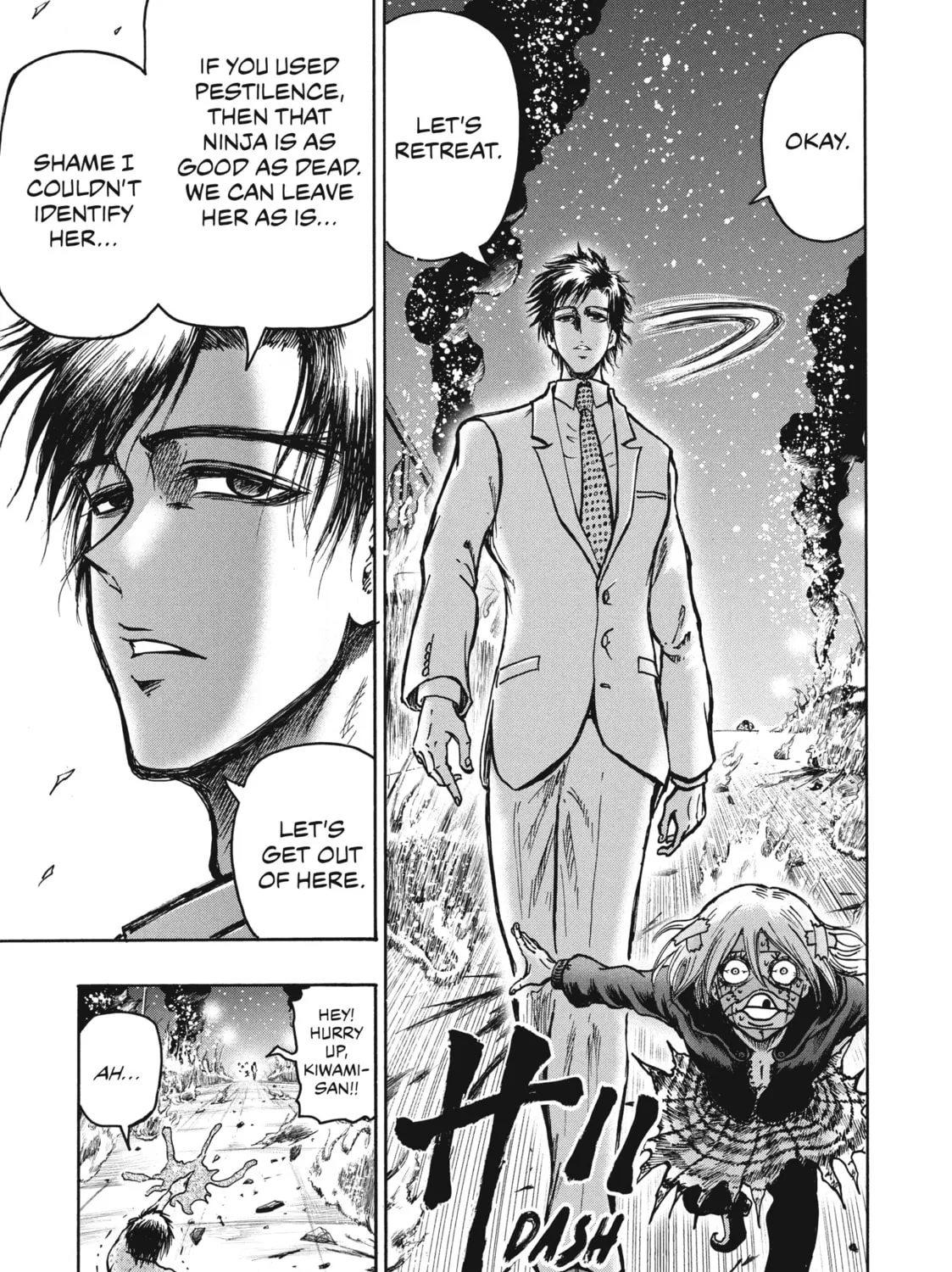 Read Ninja vs. Gokudo chapter 36 image 12 on Lezhin